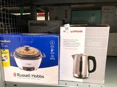 Lot 651  
            Edinburgh SR33 - Delivery Only 

                
QUANTITY OF KITCHEN & APPLIANCES ITEMS TO INCLUDE MORPHY RICHARDS EQUIP KETTLE, 1...