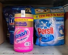 Lot 656  
            Edinburgh SR33 - Delivery Only 

                
QUANTITY OF ITEMS TO INCLUDE VANISH GOLD FABRIC STAIN REMOVER OXI ACTION POWDER -...
