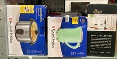 Lot 671  
            Edinburgh SR33 - Delivery Only 

                
QUANTITY OF KITCHEN & APPLIANCES ITEMS TO INCLUDE RUSSELL HOBBS ELECTRIC KETTLE (...