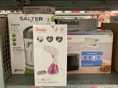 Lot 692  
            Edinburgh SR33 - Delivery Only 

                
QUANTITY OF KITCHEN & APPLIANCES ITEMS TO INCLUDE SWAN SI12020N HANDHELD GARMENT ...