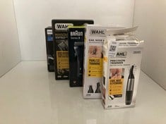 Lot 699  
            Edinburgh SR33 - Delivery Only 

                
QUANTITY OF HEALTH & BEAUTY ITEMS TO INCLUDE WAHL 3 IN 1 PERSONAL TRIMMER, NOSE H...