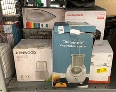 Lot 711  
            Edinburgh SR33 - Delivery Only 

                
QUANTITY OF KITCHEN & APPLIANCES ITEMS TO INCLUDE KENWOOD COMPACT CHOPPER / GRIND...