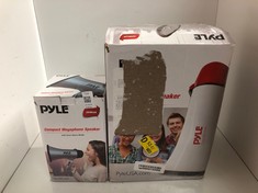 Lot 724  
            Edinburgh SR33 - Delivery Only 

                
PYLE COMPACT & PORTABLE MEGAPHONE SPEAKER WITH SIREN ALARM MODE & ADJUSTABLE VOLU...