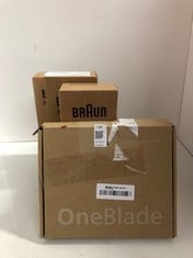 Lot 730  
            Edinburgh SR33 - Delivery Only 

                
QUANTITY OF HEALTH & BEAUTY ITEMS TO INCLUDE BRAUN SERIES 5 ELECTRIC SHAVER, UP T...