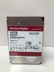 Lot 771  
            Edinburgh SR33 - Delivery Only 

                
WD 10TB SATA INTERNAL 3.5" HDD: MODEL NO WD101EFBX  [JPTE100316]: LOCATION - RACK H