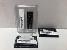 Lot 795  
            Edinburgh SR33 - Delivery Only 

                
X3 ASSORTED NVME M.2 SOLID STATE DRIVES TO INCLUDE INTEGRAL 2TB.  [JPTE100186]: L...
