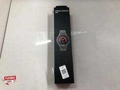 Lot 8  
            Edinburgh SR33 - Delivery Only 

                
SAMSUNG GALAXY WATCH 5 PRO | 45MM SMARTWATCH: MODEL NO SM-R920. (SEALED UNIT).  [...