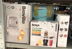Lot 90  
            Edinburgh SR33 - Delivery Only 

                
QUANTITY OF KITCHEN & APPLIANCES ITEMS TO INCLUDE NINJA 700W SLIM BLENDER & SMOOT...