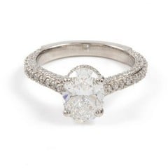 Lot 11  
            Nottingham Luxury Room - Delivery Only 

                
Platinum 950 2.00ct Laboratory Grown Oval Brilliant-cut Diamond with Shoulders Ri...