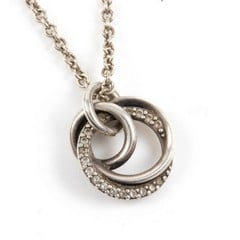 Lot 133  
            Nottingham Luxury Room - Delivery Only 

                
Pandora Silver Clear Stone Pendant and Adjustable Chain, 64cm, 5.4g (Has Knot) (V...