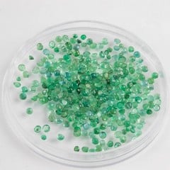 Lot 136  
            Nottingham Luxury Room - Delivery Only 

                
10.06ct Emerald Faceted Round-cut Parcel of Gemstones, 2mm