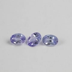 Lot 139  
            Nottingham Luxury Room - Delivery Only 

                
2.73ct Tanzanite Faceted Oval-cut Trio of Gemstones, 7x5mm