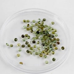 Lot 143  
            Nottingham Luxury Room - Delivery Only 

                
3.92ct Green Tourmaline Faceted Round-cut Parcel of Gemstones, 2mm