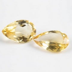 Lot 151  
            Nottingham Luxury Room - Delivery Only 

                
18.01ct Citrine Faceted Pear-cut Pair of Gemstones, mixed