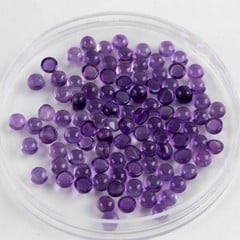 Lot 155  
            Nottingham Luxury Room - Delivery Only 

                
16.11ct Amethyst Cabochon Round-cut Parcel of Gemstones, 3.25mm