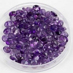 Lot 159  
            Nottingham Luxury Room - Delivery Only 

                
30.02ct Amethyst Faceted Oval-cut Parcel of Gemstones, 5x4mm