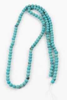 Lot 169  
            Nottingham Luxury Room - Delivery Only 

                
Arizona Turquoise String Beads, 44cm, 4.8g