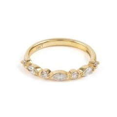 Lot 16  
            Nottingham Luxury Room - Delivery Only 

                
18ct Yellow Gold 0.26ct Diamond Band Ring, Size J, 2.1g.  Auction Guide: £200-£250