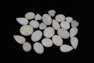 Lot 177  
            Nottingham Luxury Room - Delivery Only 

                
56.90ct Cabochon Mixed-cut Parcel of Gemstones, mixed