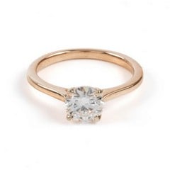 Lot 23  
            Nottingham Luxury Room - Delivery Only 

                
18K Rose 0.97ct Laboratory Grown Round Brilliant-cut Diamond Ring, Size M, 3.1g. ...