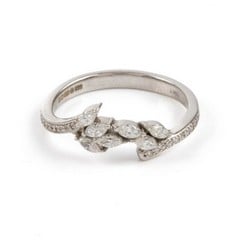 Lot 27  
            Nottingham Luxury Room - Delivery Only 

                
18ct White Gold 0.21ct Diamond 7 Marquise-cut Leaf with Laboratory Grown Diamond ...
