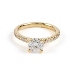 Lot 28  
            Nottingham Luxury Room - Delivery Only 

                
18ct Yellow Gold 0.95ct Laboratory Grown Round Brilliant-cut Diamond Centre Stone...
