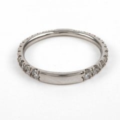 Lot 61  
            Nottingham Luxury Room - Delivery Only 

                
Platinum 950 0.55ct Laboratory Grown Diamond Half Eternity Ring, Size L, 2.1g.