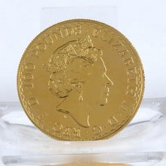 Lot 10  
            Nottingham Luxury Room - Delivery Only 

                
Britannia 24K Gold 2017 Queen Elizabeth II One Ounce Coin (VAT Only Payable on Bu...