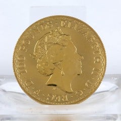 Lot 15  
            Nottingham Luxury Room - Delivery Only 

                
Britannia 24K Gold 2018 Queen Elizabeth II One Ounce Coin (VAT Only Payable on Bu...
