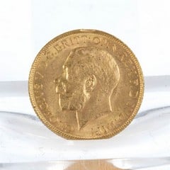 Lot 22  
            Nottingham Luxury Room - Delivery Only 

                
22ct Gold 1918 King George V Full Sovereign Coin (VAT Only Payable on Buyers Prem...