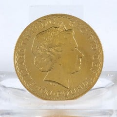 Lot 8  
            Nottingham Luxury Room - Delivery Only 

                
Britannia 24K Gold 2015 Queen Elizabeth II One Ounce Coin (VAT Only Payable on Bu...