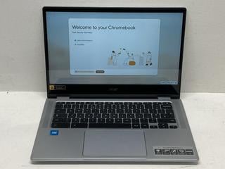 Lot 103  
            Birmingham Tech  - Parcel Delivery Only 

                
ACER CHROMEBOOK SPIN 314 64GB LAPTOP (ORIGINAL RRP - £350) IN SILVER. (CHARGING C...