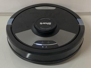 Lot 111  
            Birmingham Tech  - Parcel Delivery Only 

                
SHARK MATRIX PLUS MOP 2-IN1 VACUUM ROBOT HOOVER (ORIGINAL RRP - £399.99) IN BLACK...