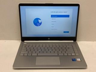 Lot 19  
            Birmingham Tech  - Parcel Delivery Only 

                
HP 14S-DQ5005SA 512GB LAPTOP (ORIGINAL RRP - £489) IN SILVER. (CHARGING CABLE, BO...