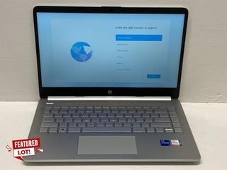 Lot 30  
            Birmingham Tech  - Parcel Delivery Only 

                
HP 14S-DQ5005SA 512GB LAPTOP (ORIGINAL RRP - £489) IN SILVER. (CHARGING CABLE, BO...