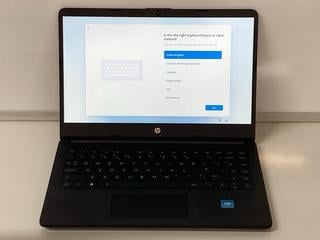 Lot 42  
            Birmingham Tech  - Parcel Delivery Only 

                
HP 14S-DQ0000SA 64GB LAPTOP (ORIGINAL RRP - £195) IN BLACK. (POWER CABLE, BOXED)....