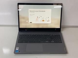 Lot 43  
            Birmingham Tech  - Parcel Delivery Only 

                
LENOVO IP FLEX 3 CHROME 15ILJ7 128GB LAPTOP (ORIGINAL RRP - £449) IN GREY. (CHARG...