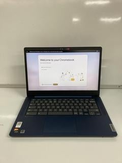 Lot 45  
            Birmingham Tech  - Parcel Delivery Only 

                
LENOVO CHROMEBOOK IP SLIM 3 CHROME 14M868 64GB LAPTOP (ORIGINAL RRP - £249) IN AB...