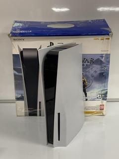 Lot 5  
            Birmingham Tech  - Parcel Delivery Only 

                
SONY PLAYSTATION 5 (PS5) (DISC EDITION) 825 GB GAMES CONSOLE (ORIGINAL RRP - £459...
