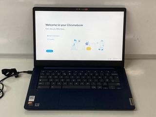Lot 63  
            Birmingham Tech  - Parcel Delivery Only 

                
LENOVO IP SLIM 3 CHROME 14M868 64GB LAPTOP (ORIGINAL RRP - £200) IN GREY. (CHARGI...