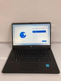 Lot 80  
            Birmingham Tech  - Parcel Delivery Only 

                
HP 14S-DQ000SA 64GB LAPTOP (ORIGINAL RRP - £229) IN BLACK. (CHARGING CABLE, BOXED...