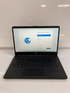 Lot 87  
            Birmingham Tech  - Parcel Delivery Only 

                
HP 14S-DQ000SA 64GB LAPTOP (ORIGINAL RRP - £229) IN BLACK. (CHARGING CABLE, BOXED...
