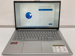 Lot 88  
            Birmingham Tech  - Parcel Delivery Only 

                
ASUS VIVOBOOK E1504F 512GB LAPTOP (ORIGINAL RRP - £399). (BOX AND CHARGER). AMD R...