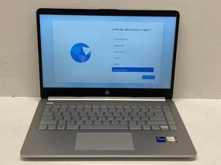 Lot 94  
            Birmingham Tech  - Parcel Delivery Only 

                
HP 14S-DQ5005SA 512GB LAPTOP (ORIGINAL RRP - £489) IN SILVER. (CHARGING CABLE, BO...