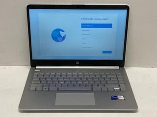 Lot 95  
            Birmingham Tech  - Parcel Delivery Only 

                
HP 14S-DQ5005SA 512GB LAPTOP (ORIGINAL RRP - £489) IN SILVER. (CHARGING CABLE, BO...
