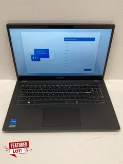 Lot 9  
            Birmingham Tech  - Parcel Delivery Only 

                
MSI MODERN 15H C13M-275 UK 512GB LAPTOP (ORIGINAL RRP - £769) IN BLACK. (CHARGING...