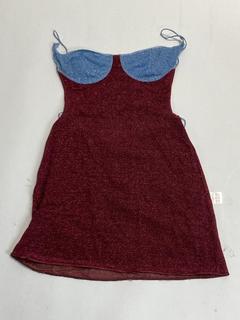 Lot 103  
            Birmingham Premium - Parcel Delivery Only 

                
OSEREE LUMIERE BICOLOR BALCONETTE DRESS (SIZE M) ORIGINAL RRP £245