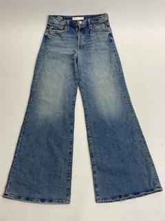 Lot 116  
            Birmingham Premium - Parcel Delivery Only 

                
MOTHER SUPERIOR THE TOMCAT ROLLER WIDE LEG STRAIGHT JEAN (SIZE 29) ORIGINAL RRP £300