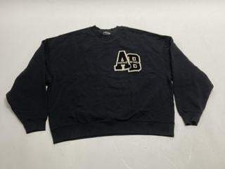 Lot 129  
            Birmingham Premium - Parcel Delivery Only 
                
ANINE BING OVERSIZED SWEATSHIRT (SIZE M) COLOUR (BLACK) ORIGINAL RRP £195