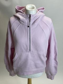 Lot 134  
            Birmingham Premium - Parcel Delivery Only 
                
LULULEMON OVERSIZED HALF-ZIP HOODIE (SIZE M/L) ORIGINAL RRP £108
